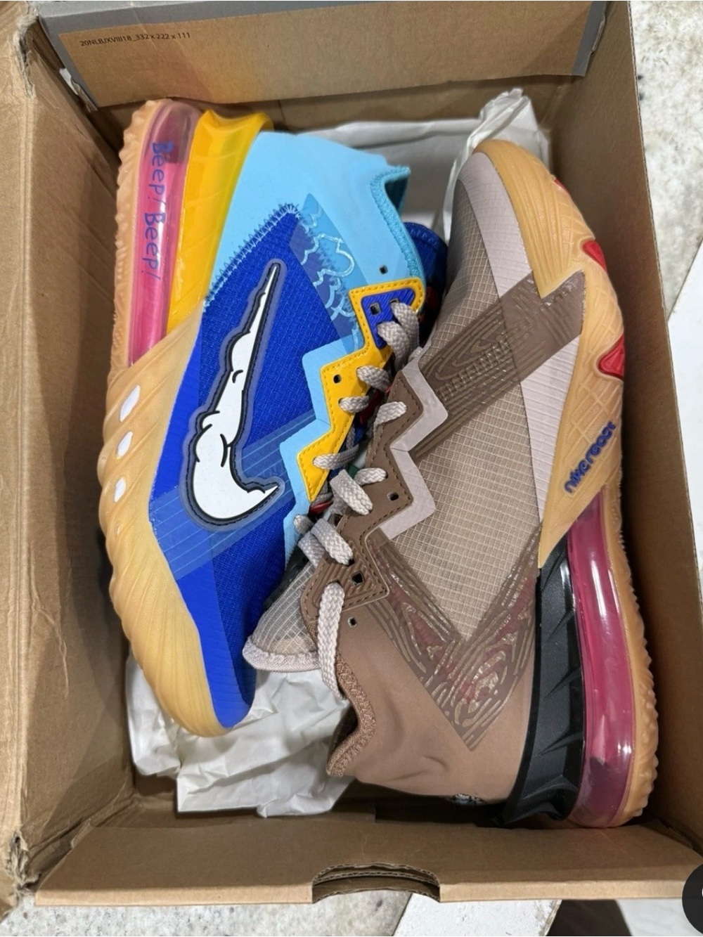 Nike Lebron 18 Space Jam Edition Sneakers